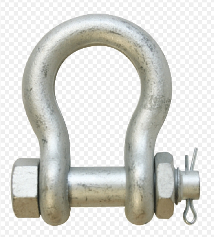 GALVD BOW BOLT SHACKLE