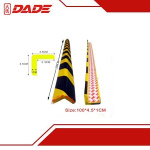 SELF-ADHESIVE CORNER GUARD 100X4.5X1.0CM 黑黄防撞条